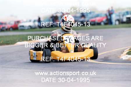 Photo: T4F4045-13 ActionSport Photography 30/04/1995 Dunkeswell Kart Club _5_100B-100C #53