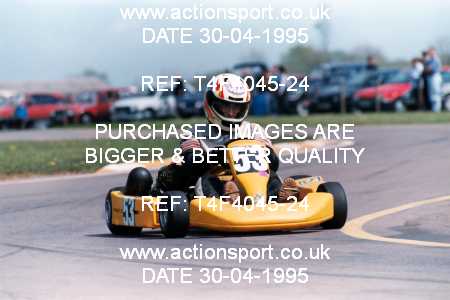 Photo: T4F4045-24 ActionSport Photography 30/04/1995 Dunkeswell Kart Club _5_100B-100C #53