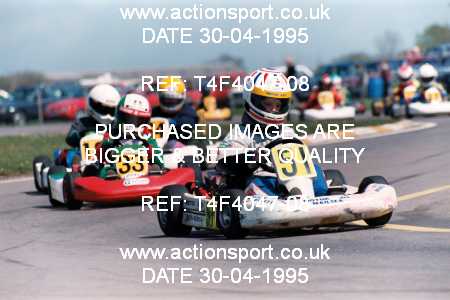 Photo: T4F4047-08 ActionSport Photography 30/04/1995 Dunkeswell Kart Club _1_Cadets #51