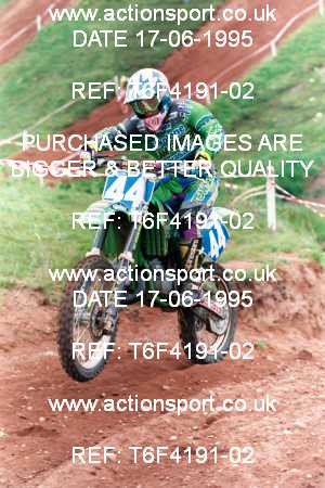 Photo: T6F4191-02 ActionSport Photography 17/06/1995 BSMA National Vale of Rossendale MC - Cheddleton  _4_Seniors #44