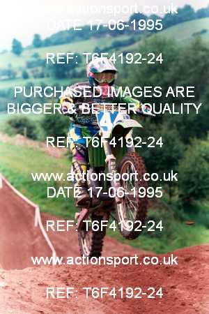Photo: T6F4192-24 ActionSport Photography 17/06/1995 BSMA National Vale of Rossendale MC - Cheddleton  _4_Seniors #44
