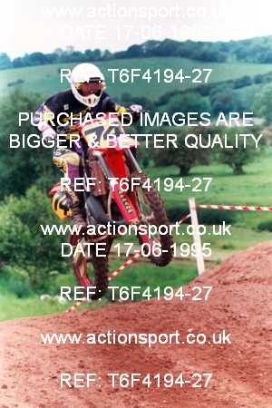 Photo: T6F4194-27 ActionSport Photography 17/06/1995 BSMA National Vale of Rossendale MC - Cheddleton  _5_Experts #74