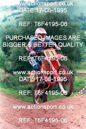 Photo: T6F4195-06 ActionSport Photography 17/06/1995 BSMA National Vale of Rossendale MC - Cheddleton  _5_Experts #81