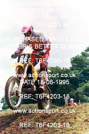 Photo: T6F4203-18 ActionSport Photography 18/06/1995 AMCA Stroud & District MXC - Horsley _4_250Juniors #84