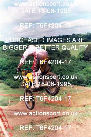Photo: T6F4204-17 ActionSport Photography 18/06/1995 AMCA Stroud & District MXC - Horsley _4_250Juniors #84