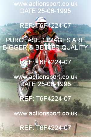 Photo: T6F4224-07 ActionSport Photography 25/06/1995 AMCA Bristol Spartans MXC - Yarley _4_Experts250-500 #148