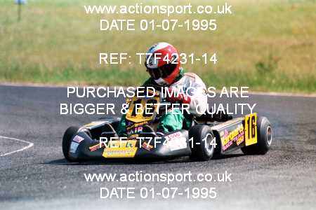 Photo: T7F4231-14 ActionSport Photography 01/07/1995 Ulster Kart Club 5 Nations Championship - Nutts Corner _3_JICA #16