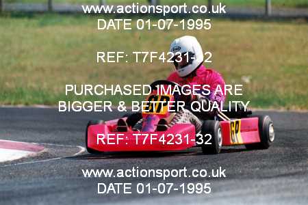 Photo: T7F4231-32 ActionSport Photography 01/07/1995 Ulster Kart Club 5 Nations Championship - Nutts Corner _3_JICA : Unidentified