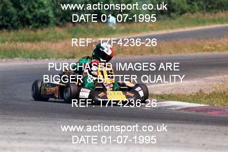 Photo: T7F4236-26 ActionSport Photography 01/07/1995 Ulster Kart Club 5 Nations Championship - Nutts Corner _3_JICA #16