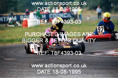 Photo: T8F4393-03 ActionSport Photography 18/08/1995 Ulster Kart Club Irish Kart Gran Prix - Nutts Corner  _6_100B #41