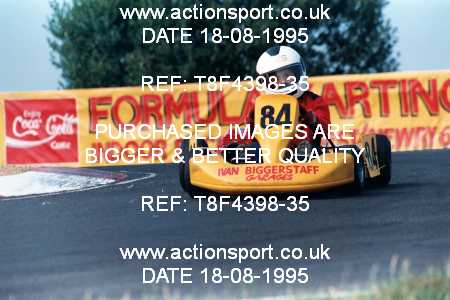Photo: T8F4398-35 ActionSport Photography 18/08/1995 Ulster Kart Club Irish Kart Gran Prix - Nutts Corner  _3_Cadets #84
