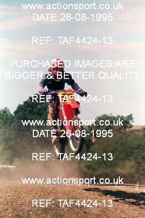 Photo: TAF4424-13 ActionSport Photography 26/08/1995 BSMA National Cotswolds Youth AMC - Church Lench  _5_Experts #57