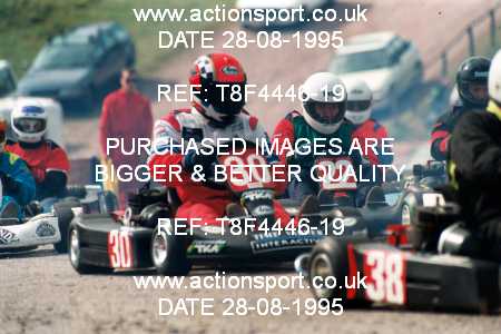 Photo: T8F4446-19 ActionSport Photography 28/08/1995 Cumbria Kart Club - Rowrah  _8_SeniorTKM #30