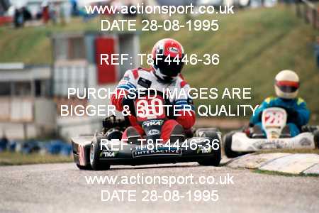Photo: T8F4446-36 ActionSport Photography 28/08/1995 Cumbria Kart Club - Rowrah  _8_SeniorTKM #30