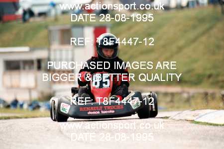 Photo: T8F4447-12 ActionSport Photography 28/08/1995 Cumbria Kart Club - Rowrah  _8_SeniorTKM #85