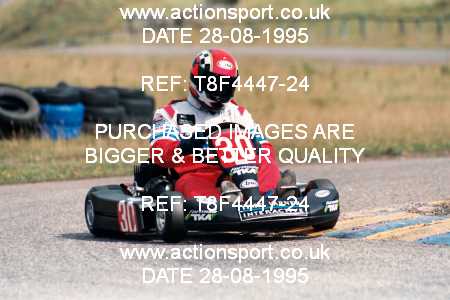 Photo: T8F4447-24 ActionSport Photography 28/08/1995 Cumbria Kart Club - Rowrah  _8_SeniorTKM #30