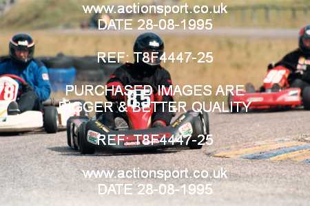 Photo: T8F4447-25 ActionSport Photography 28/08/1995 Cumbria Kart Club - Rowrah  _8_SeniorTKM #85