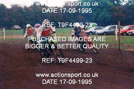 Photo: T9F4499-23 ActionSport Photography 17/09/1995 AMCA Northampton MXC - Milton Malsor _7_125Experts #9990