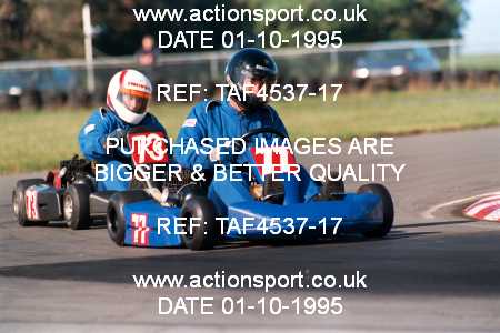 Photo: TAF4537-17 ActionSport Photography 01/10/1995 Rissington Kart Club  _1_SeniorTKM #73