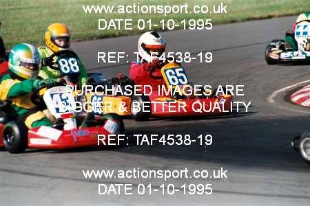 Photo: TAF4538-19 ActionSport Photography 01/10/1995 Rissington Kart Club  _2_JuniorTKM #88
