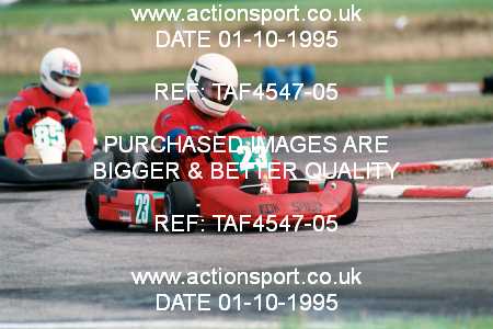 Photo: TAF4547-05 ActionSport Photography 01/10/1995 Rissington Kart Club  _7_100C #23