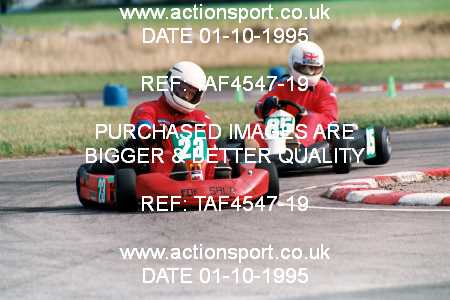Photo: TAF4547-19 ActionSport Photography 01/10/1995 Rissington Kart Club  _7_100C #23