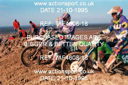 Photo: TAF4608-18 ActionSport Photography 21,22/10/1995 Weston Beach Race  _1_Saturday #674