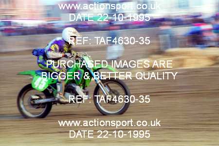 Photo: TAF4630-35 ActionSport Photography 21,22/10/1995 Weston Beach Race  _1_Sunday #45