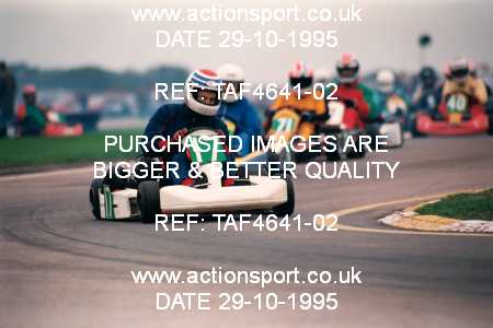 Photo: TAF4641-02 ActionSport Photography 29/10/1995 Dunkeswell Kart Club _3_100C89-Classic #9990