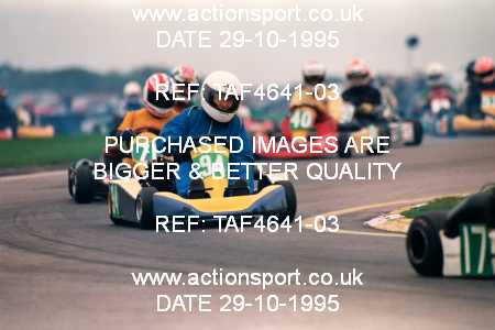 Photo: TAF4641-03 ActionSport Photography 29/10/1995 Dunkeswell Kart Club _3_100C89-Classic #9990