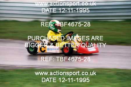 Photo: TBF4675-28 ActionSport Photography 12/11/1995 Clay Pigeon Kart Club _1_Cadets #8000