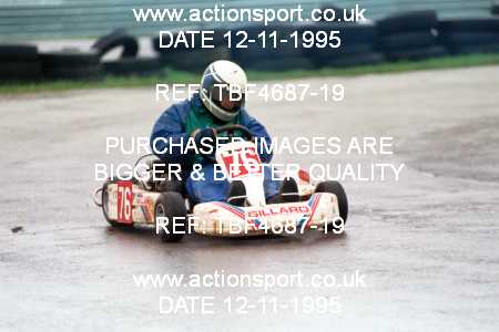 Photo: TBF4687-19 ActionSport Photography 12/11/1995 Clay Pigeon Kart Club _5_SeniorTKM #76