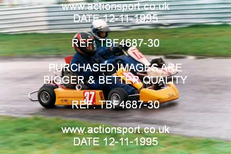 Photo: TBF4687-30 ActionSport Photography 12/11/1995 Clay Pigeon Kart Club _5_SeniorTKM #76