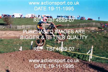 Photo: TBF4689-07 ActionSport Photography 19/11/1995 AMCA Faringdon MCC - Foxhills _1_Experts