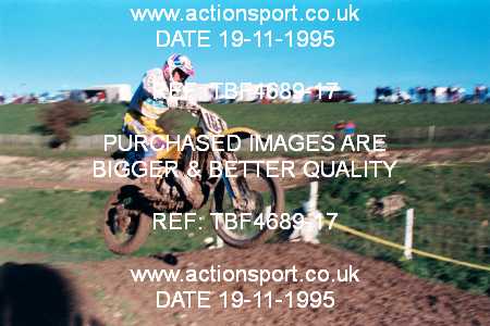 Photo: TBF4689-17 ActionSport Photography 19/11/1995 AMCA Faringdon MCC - Foxhills _1_Experts