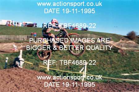 Photo: TBF4689-22 ActionSport Photography 19/11/1995 AMCA Faringdon MCC - Foxhills _1_Experts