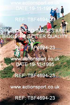 Photo: TBF4694-23 ActionSport Photography 19/11/1995 AMCA Faringdon MCC - Foxhills _1_Experts