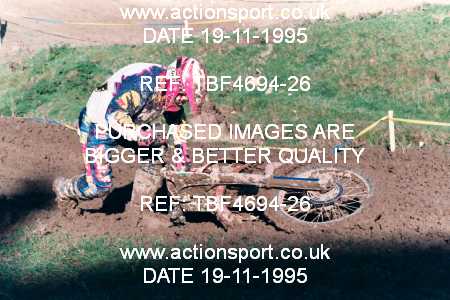 Photo: TBF4694-26 ActionSport Photography 19/11/1995 AMCA Faringdon MCC - Foxhills _1_Experts