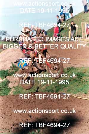 Photo: TBF4694-27 ActionSport Photography 19/11/1995 AMCA Faringdon MCC - Foxhills _1_Experts