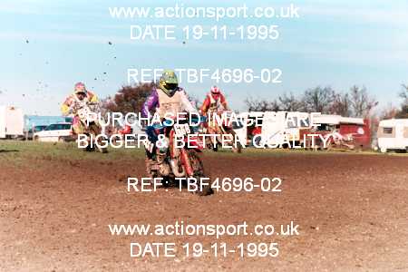 Photo: TBF4696-02 ActionSport Photography 19/11/1995 AMCA Faringdon MCC - Foxhills _3_Juniors #668