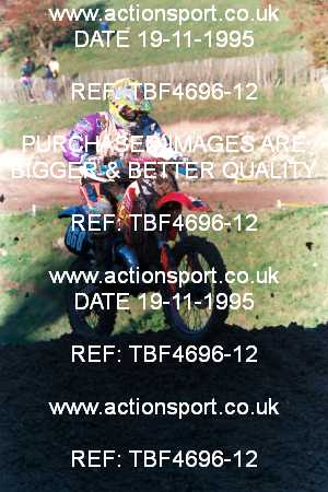 Photo: TBF4696-12 ActionSport Photography 19/11/1995 AMCA Faringdon MCC - Foxhills _3_Juniors #668