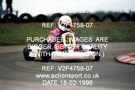Photo: V2F4758-07 ActionSport Photography 18/02/1996 Shenington Kart Club _6_JICA #91