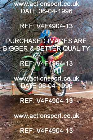Photo: V4F4904-13 ActionSport Photography 06/04/1996 BSMA National South Wales - Mynyddislwyn _3_Inter100s #17