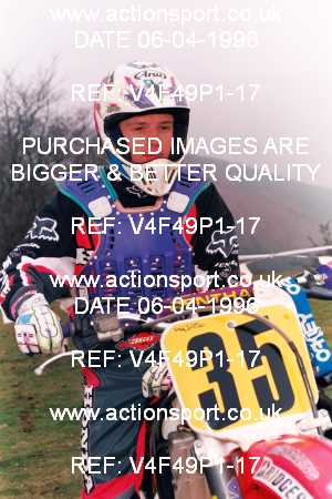 Photo: V4F49P1-17 ActionSport Photography 06/04/1996 BSMA National South Wales - Mynyddislwyn _5_Experts #35