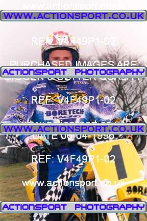 Photo: V4F49P1-02 ActionSport Photography 06/04/1996 BSMA National South Wales - Mynyddislwyn _5_Experts #1