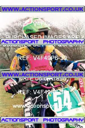 Photo: V4F49P6-30 ActionSport Photography 06/04/1996 BSMA National South Wales - Mynyddislwyn _3_Inter100s #54