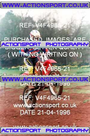 Photo: V4F4965-21 ActionSport Photography 21/04/1996 AMCA Upton Motorsports Club - Bromsberrow _1_125-750Juniors #74
