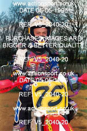 Photo: V5_2040-20 ActionSport Photography 05/05/1996 East Kent SSC Canada Heights International  _1_Experts #75