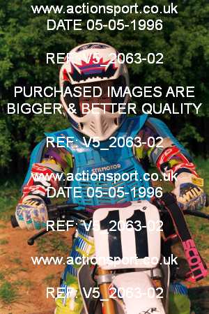 Photo: V5_2063-02 ActionSport Photography 05/05/1996 East Kent SSC Canada Heights International  _6_Autos #11