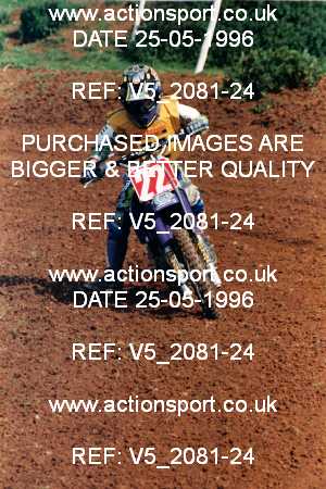 Photo: V5_2081-24 ActionSport Photography 25/05/1996 BSMA National Coventry Junior MXC _2_80s #22